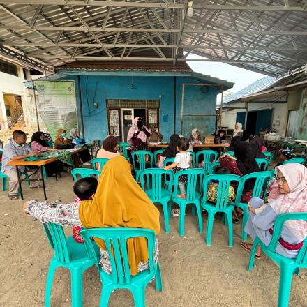 Sosialisasi Dinas Kesehatan  (Poltekes Banjarbaru) di Desa Mataraman